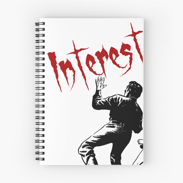 Item preview, 'Interest Rates' Modern Horror Story - Retro Design for T-shirts, mugs, phone cases and other accessories designed and sold by Ridiculam Toga.