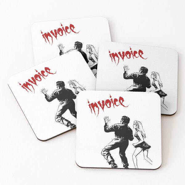 Item preview, 'Invoice' Modern Horror Story - Retro Design for T-shirts, mugs, phone cases and other accessories designed and sold by Ridiculam Toga.