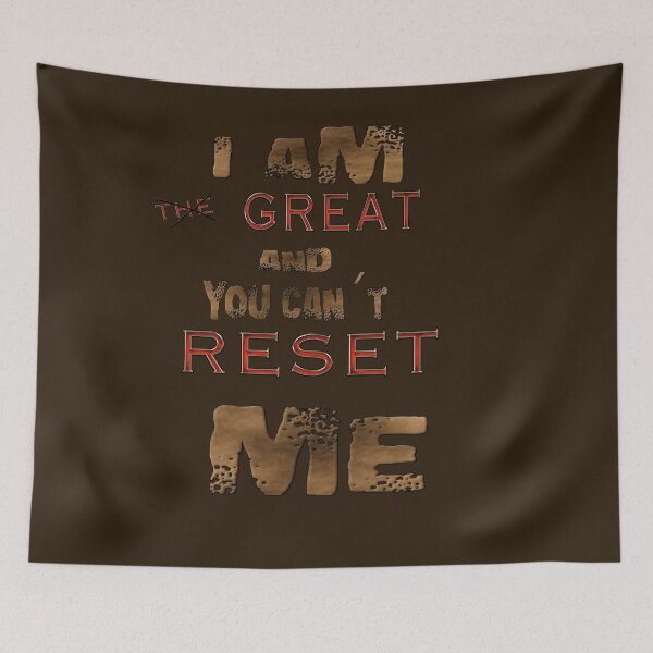 Item preview, can't reset designed and sold by laura-S.