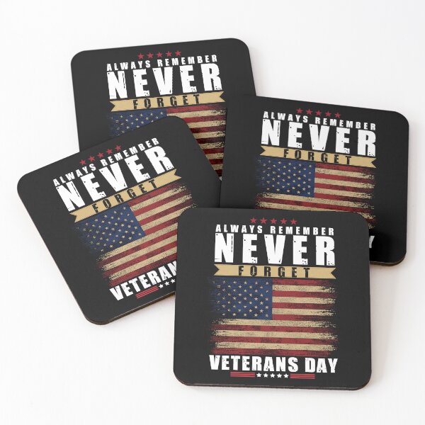 Item preview, Always Remember Never Forget Veterans Day designed and sold by Hussain Shirts.