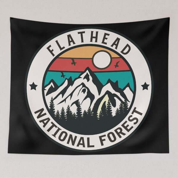 Item preview, Flathead national forest designed and sold by Cool-Craze.