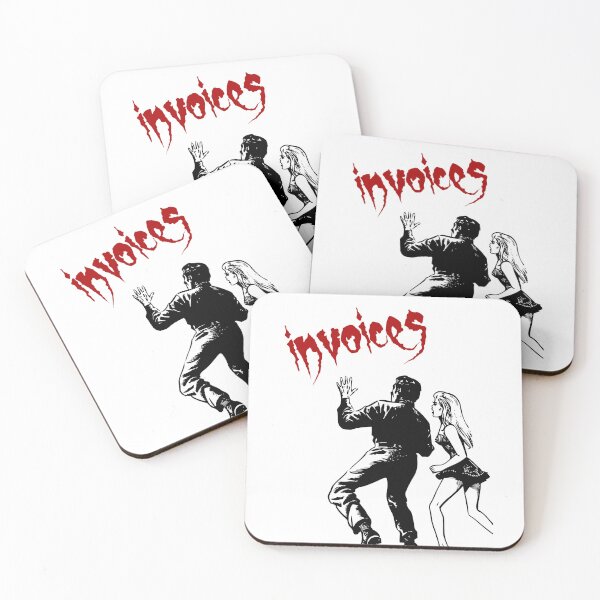 Item preview, 'Invoices' Modern Horror Story - Retro Design for T-shirts, mugs, phone cases and other accessories designed and sold by Ridiculam Toga.