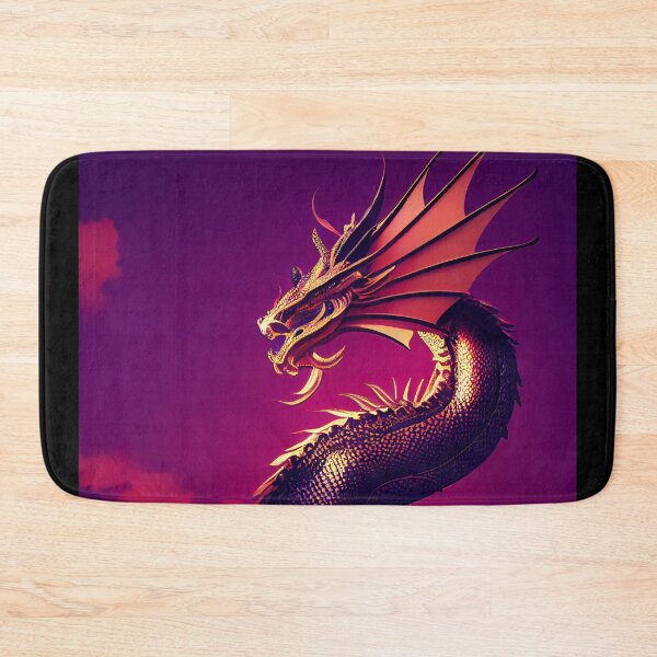 Item preview, Fierce Fantasy Dragon Against A Sunset Sky designed and sold by Cannabliss Shop.