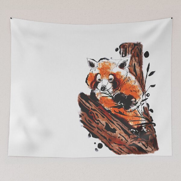 Item preview, Cheeky Red Panda designed and sold by minniemorrisart.