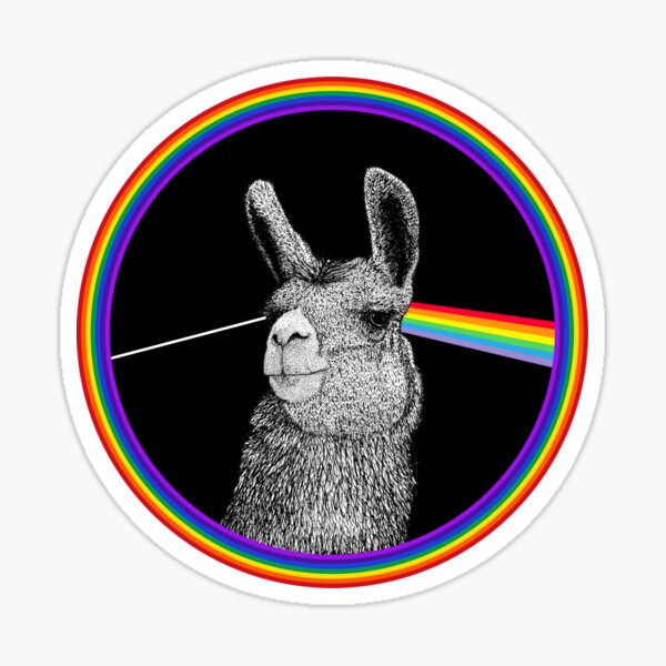 Item preview, Llama side of the moon designed and sold by Chieline.