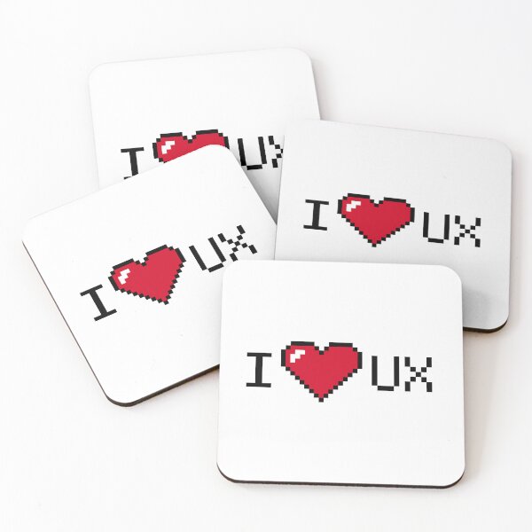 Item preview, I love UX designed and sold by Kanha Design | ⭐⭐⭐⭐⭐.