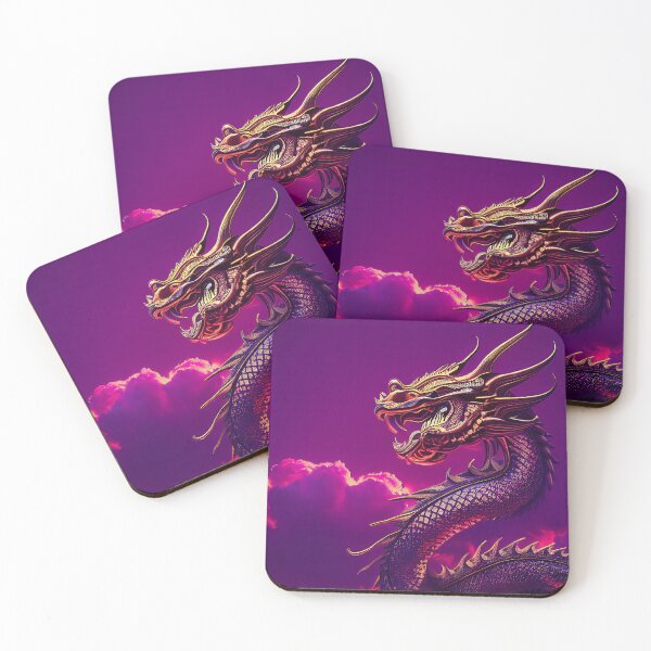 Item preview, Fierce Fantasy Dragon Against A Sunset Sky designed and sold by Cannabliss Shop.
