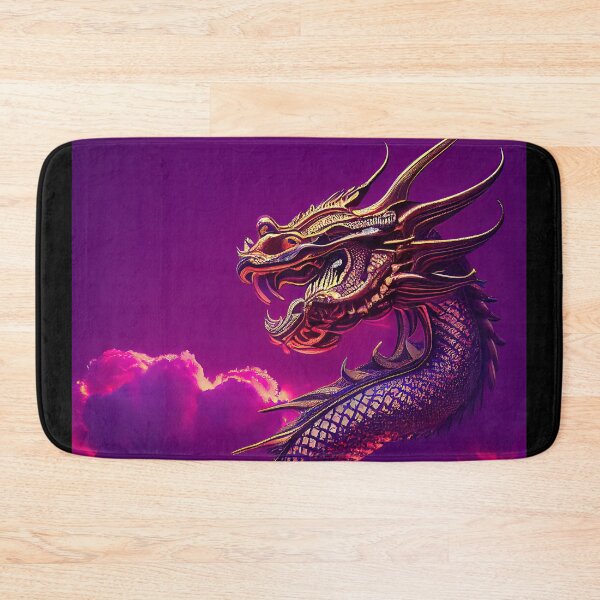 Item preview, Fierce Fantasy Dragon Against A Sunset Sky designed and sold by Cannabliss Shop.