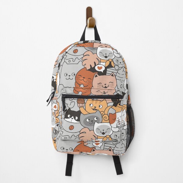 Item preview, Gatos Relax Cafe Doodle designed and sold by mieonet.