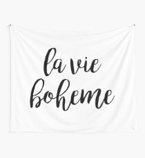 Tela decorativa la vie boheme - alquiler