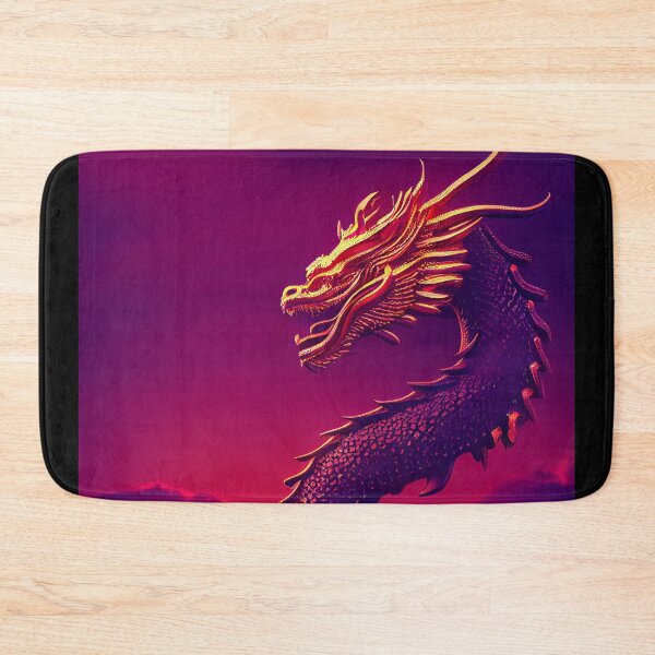 Item preview, Fierce Fantasy Dragon Against A Sunset Sky designed and sold by Cannabliss Shop.