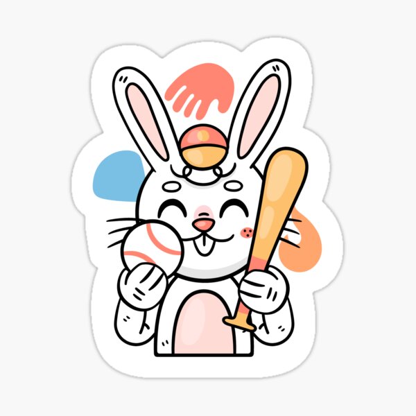 Bad Bunny in Los Angeles Baseball Jersey Art Board Print for Sale