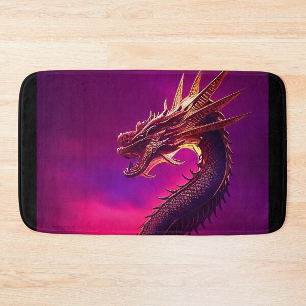 Item preview, Fierce Fantasy Dragon Against A Sunset Sky designed and sold by Cannabliss Shop.