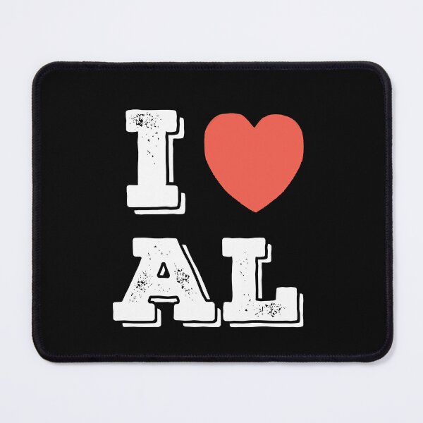 Item preview, I love Alabama heart usa designed and sold by Zilch-o.