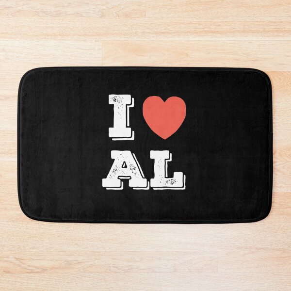Item preview, I love Alabama heart usa designed and sold by Zilch-o.