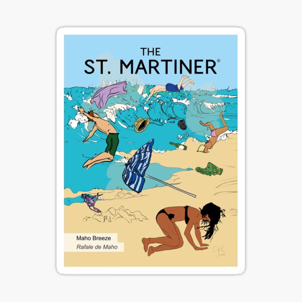 Maho Breeze SXM Sticker
