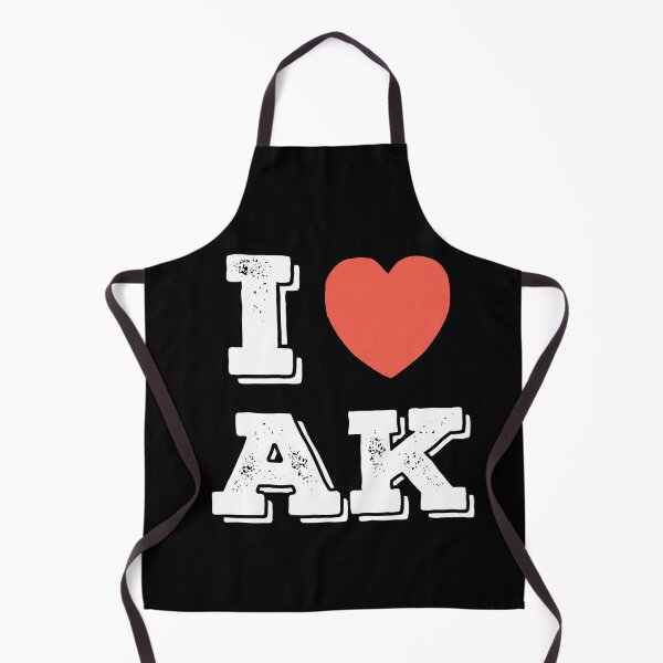 Item preview, I love Alaska heart usa designed and sold by Zilch-o.