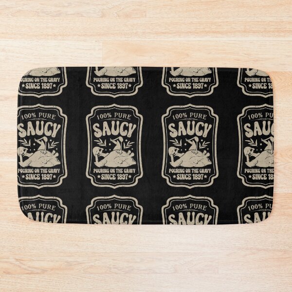 Item preview, Pure Saucy Pouring On The Gravy Funny Thanksgiving Food Label designed and sold by GravitiTees.