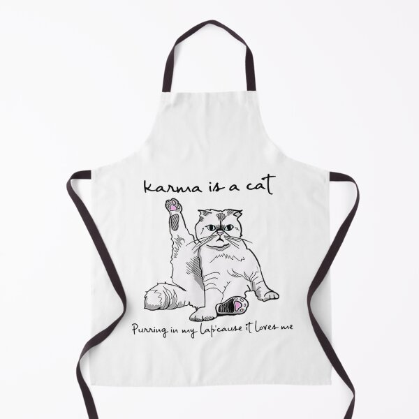 Item preview, Karma is a cat purring in my lap cause it loves me designed and sold by SebastianaKahl.