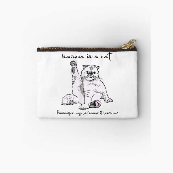 Item preview, Karma is a cat purring in my lap cause it loves me designed and sold by SebastianaKahl.