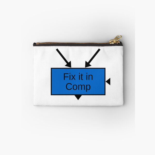 Aperçu de l'œuvre Fix it in comp - blue créée et vendue par CryptoMemesRB.