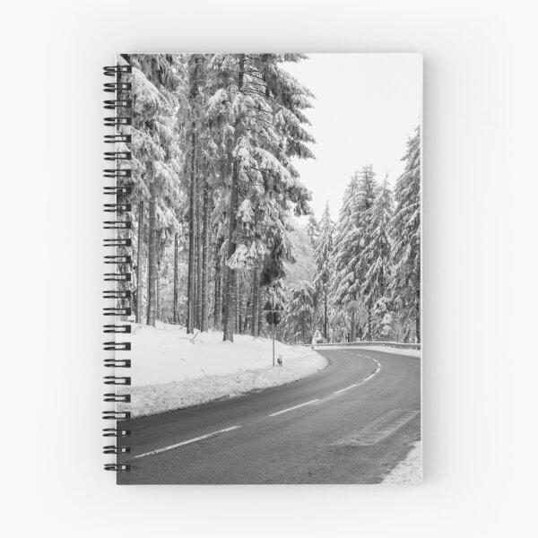 Item preview, Mountain Road Covered by Snow. designed and sold by pt-lens.