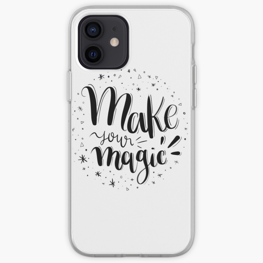 Make your magic - Hand lettering iPhone Case & Cover