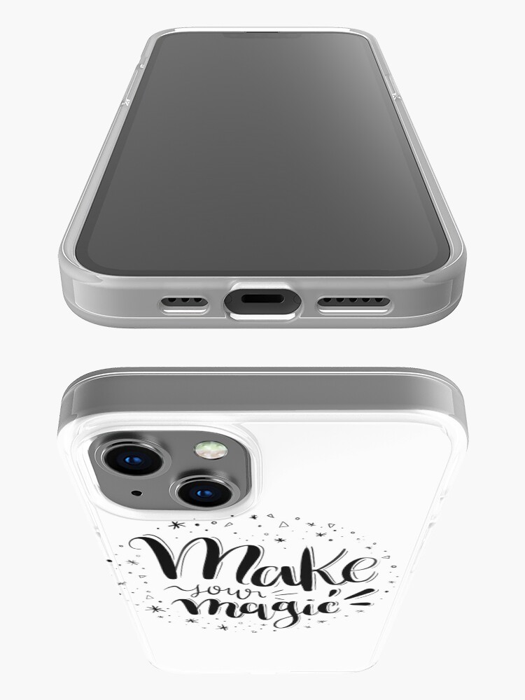 Alternate view of Make your magic - Hand lettering iPhone Case