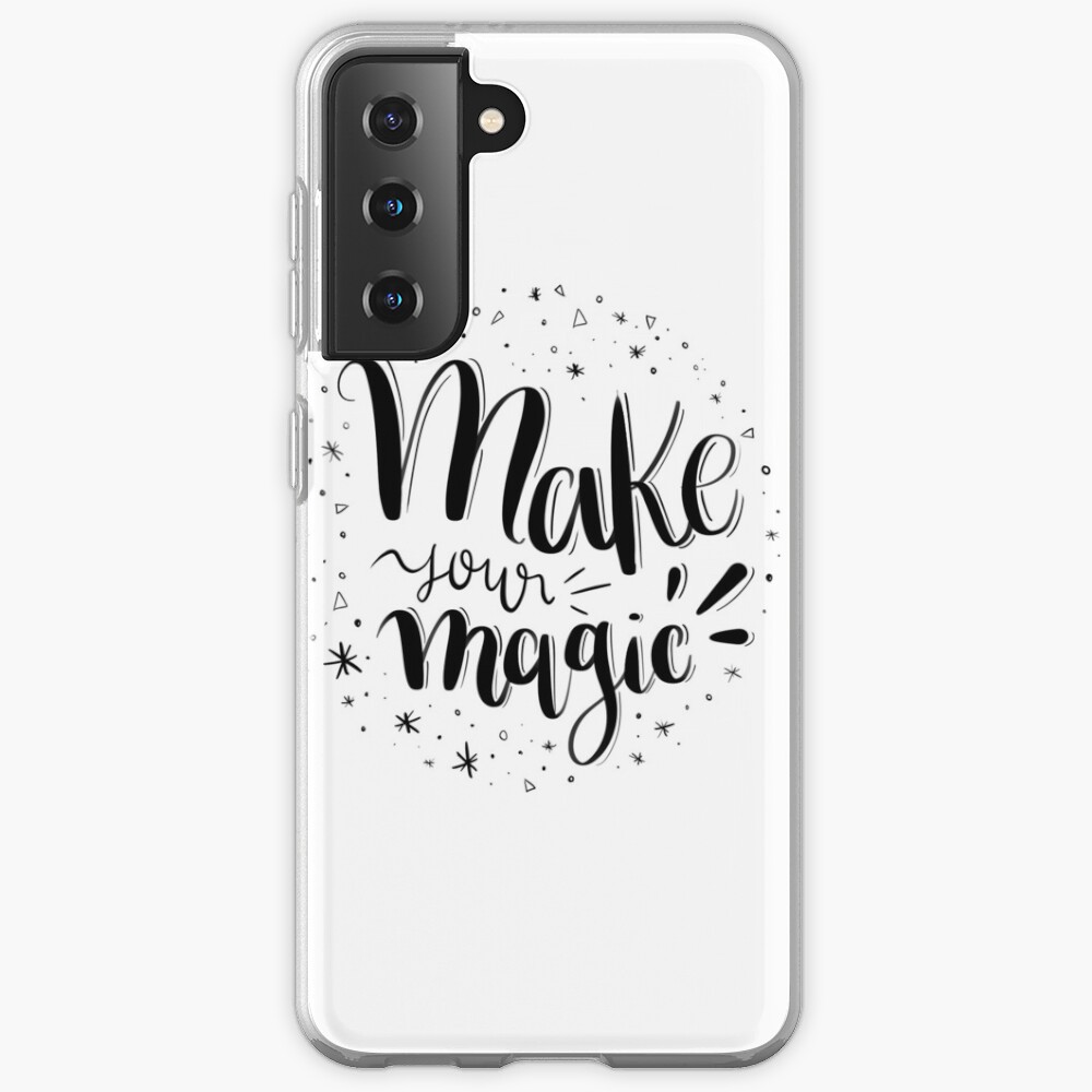 Make your magic - Hand lettering Case & Skin for Samsung Galaxy
