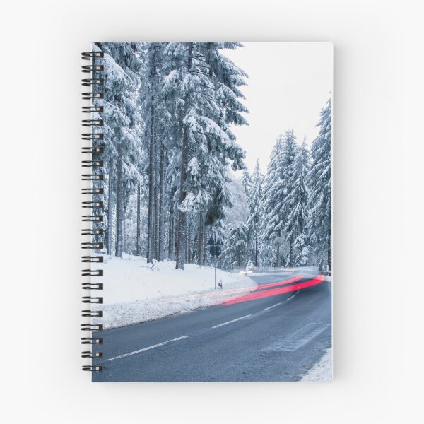 Item preview, Mountain Road Covered by Snow designed and sold by pt-lens.