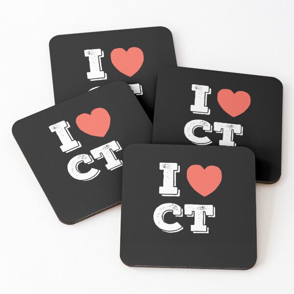 Item preview, I love Connecticut heart usa designed and sold by Zilch-o.