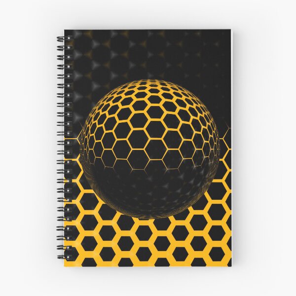 Item preview, golden honeycomb hexagonal spherical structure designed and sold by mister-john.
