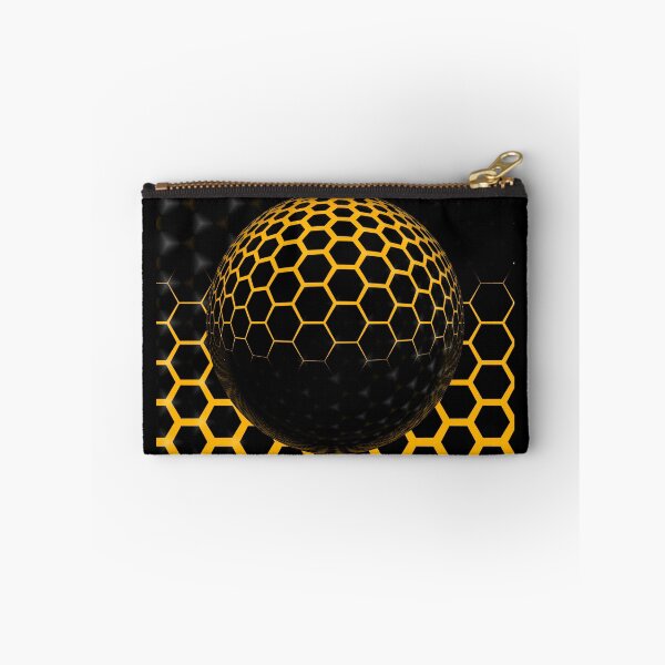 Item preview, golden honeycomb hexagonal spherical structure designed and sold by mister-john.