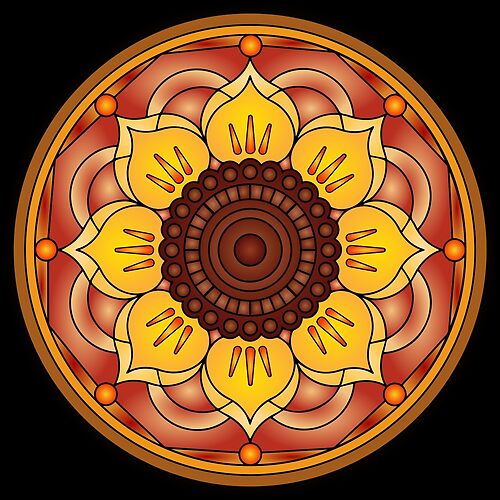 Circle Mandalas 121 (Style:33)