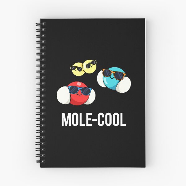 Item preview, Mole-Cool Funny Molecule Puns (Dark BG) designed and sold by punnybone.