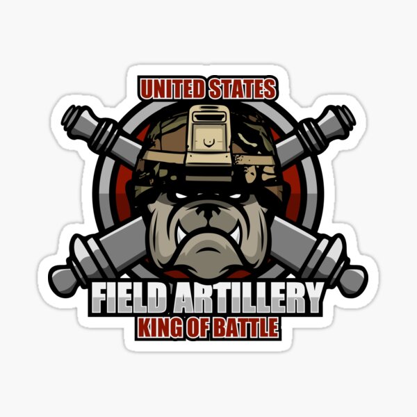 Us Army Field Artillery Sticker For Sale By Strongvlad Redbubble