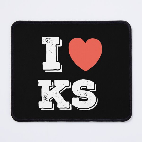 Item preview, I love Kansas heart usa designed and sold by Zilch-o.