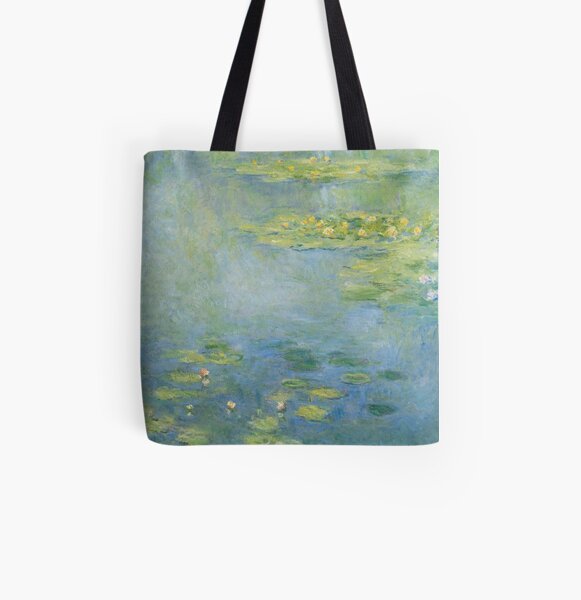 Claude Monet - Waterlilies All Over Print Tote Bag