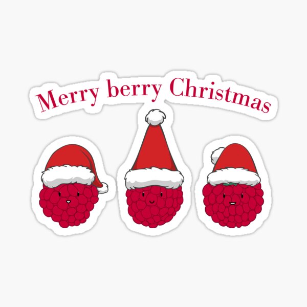 Botanical Christmas Stickers