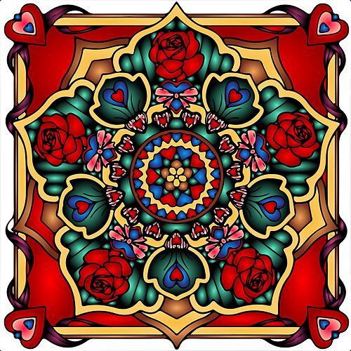 Floral Mandalas 392 (Style:6)