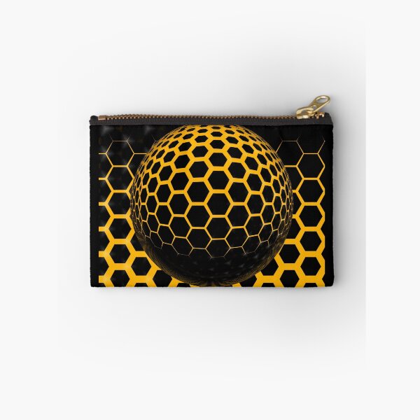 Item preview, floating golden honeycomb hexagonal spherical structure designed and sold by mister-john.