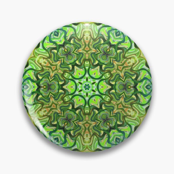 Item preview, Hippie Vibes Abstract Kaleidoscope Radial Symmetry Pattern Boho Aesthetic Art 1 of 12 designed and sold by Beachy.