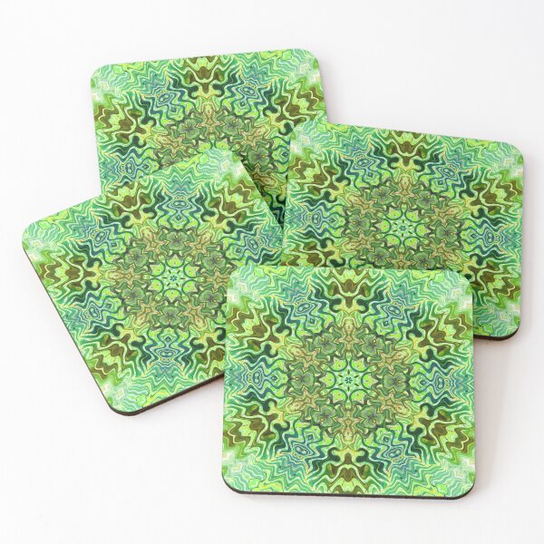 Item preview, Hippie Vibes Abstract Kaleidoscope Radial Symmetry Pattern Boho Aesthetic Art 1 of 12 designed and sold by Beachy.