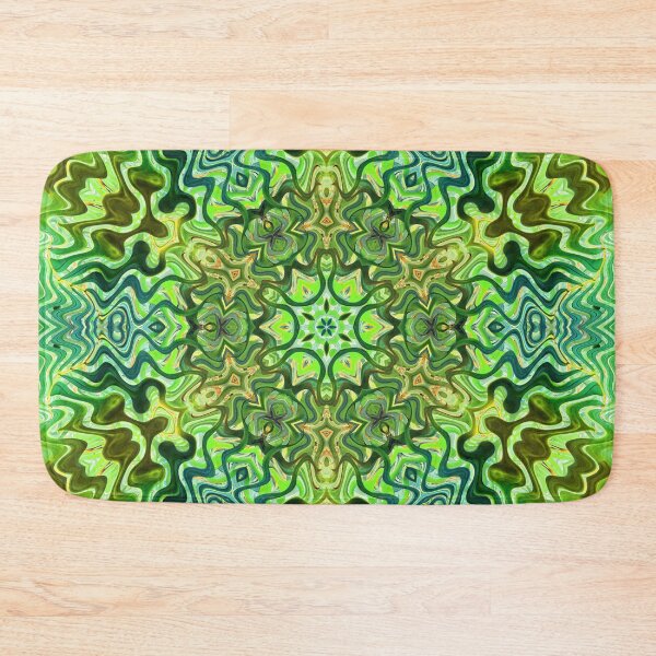 Item preview, Hippie Vibes Abstract Kaleidoscope Radial Symmetry Pattern Boho Aesthetic Art 1 of 12 designed and sold by Beachy.