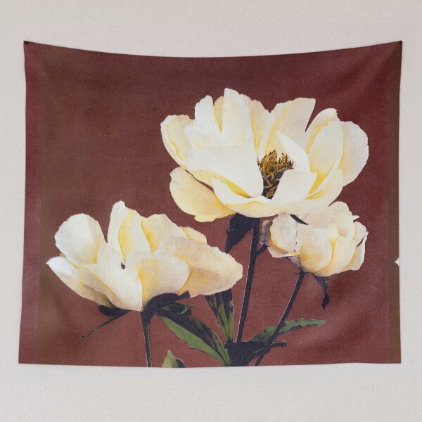 Item preview, Hærdaceous Peony By  Kazumasa Ogawa, Vintage Japanese Woodblock Painting Exhibition,Botanical, ukiyo e,  designed and sold by Tamas Das.