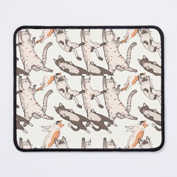 Item preview, Cats Doodle Seamless Ed  Vector designed and sold by nadialanders.