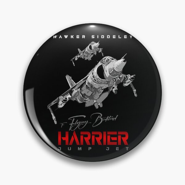 Item preview, Harrier Jump Jet Military Fighter Flugzeug T-Shirt designed and sold by Aerolovers.