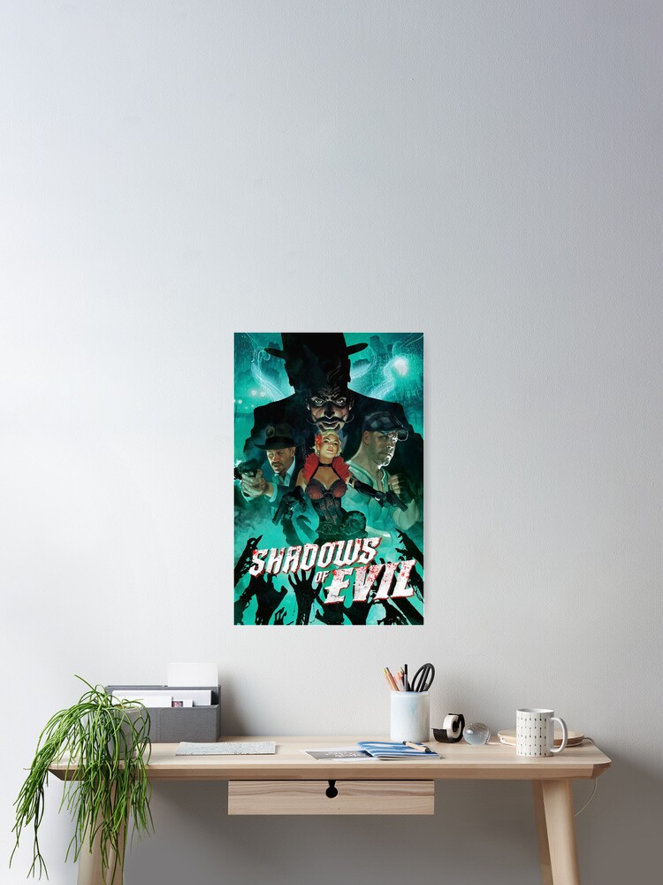 Thumbnail 2 of 3, Poster, Shadows of Evil designed and sold by embunpagimu.