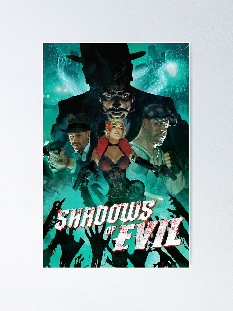 Thumbnail 1 of 3, Poster, Shadows of Evil designed and sold by embunpagimu.