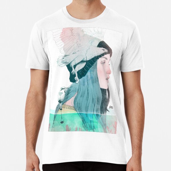 SEA AND AIR by elenagarnu Premium T-Shirt